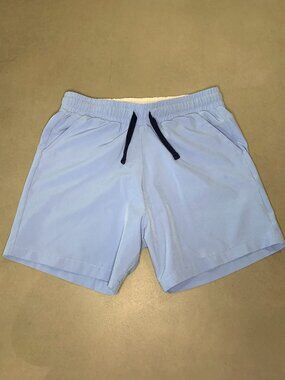 Cadets Le Club Shorts Boys Size 10 Light Blue Athletic
